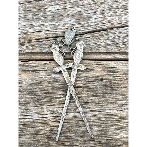 Antique Victorian Odd Fellows Ornament Hand Sword - Picture 8 of 8